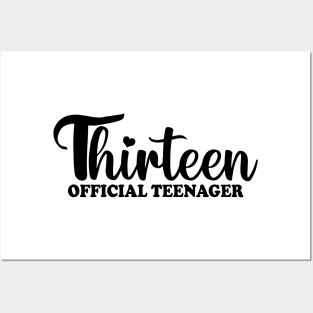 Thirteen Official Teenager Posters and Art